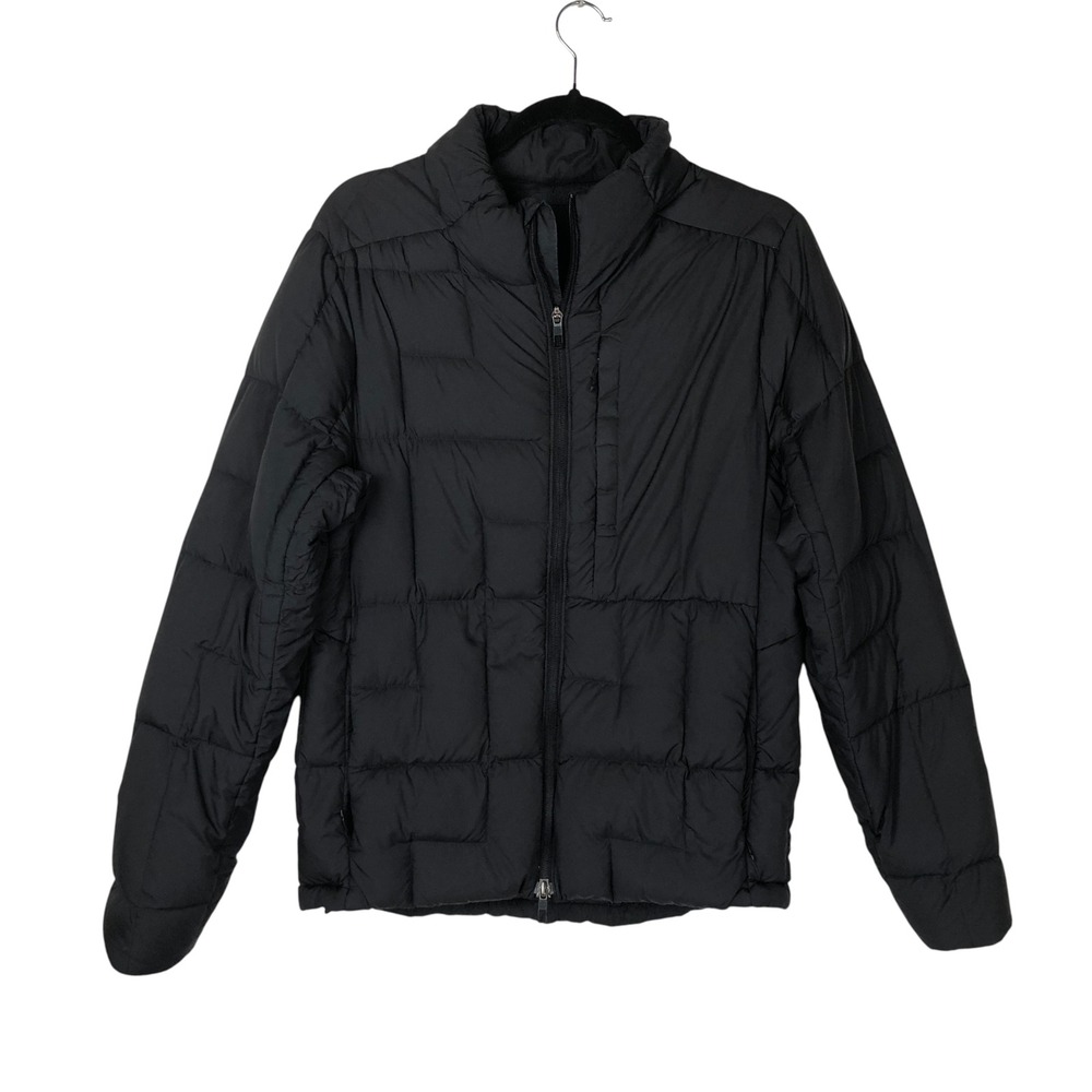 Lululemon Mens Pack It Down Jacket Size M Black Camping Outdoors Packable Winter